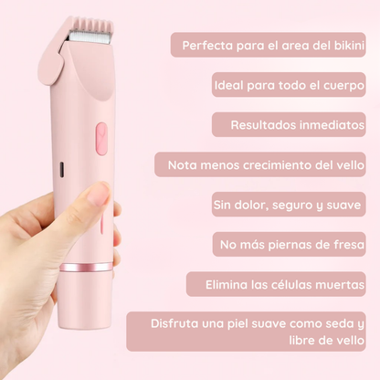 GlowTrim® - Depiladora 2 en 1