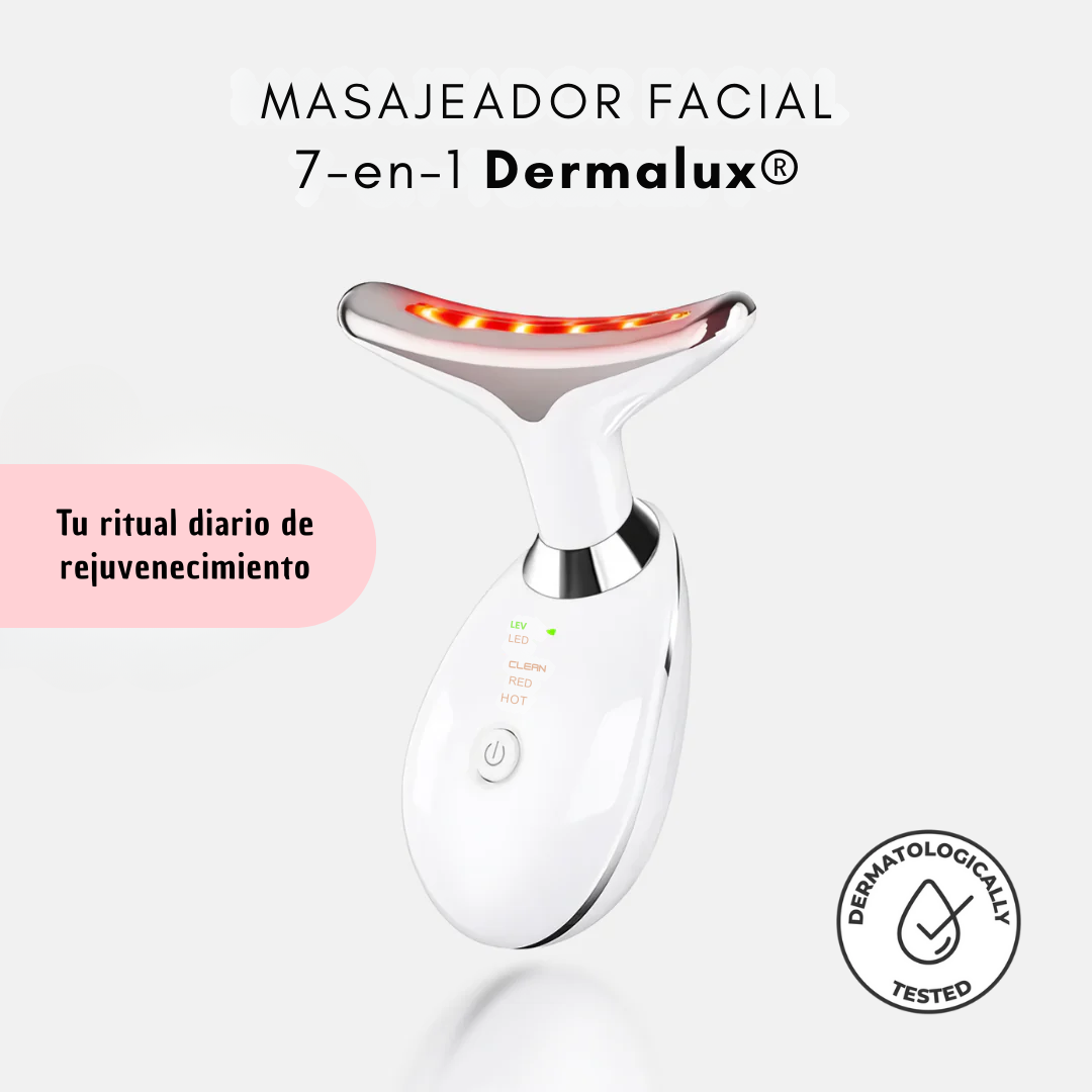 Dermalux 7-en-1 – Rejuvenecimiento Facial con Luz LED