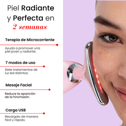 Dermalux 7-en-1 – Rejuvenecimiento Facial con Luz LED
