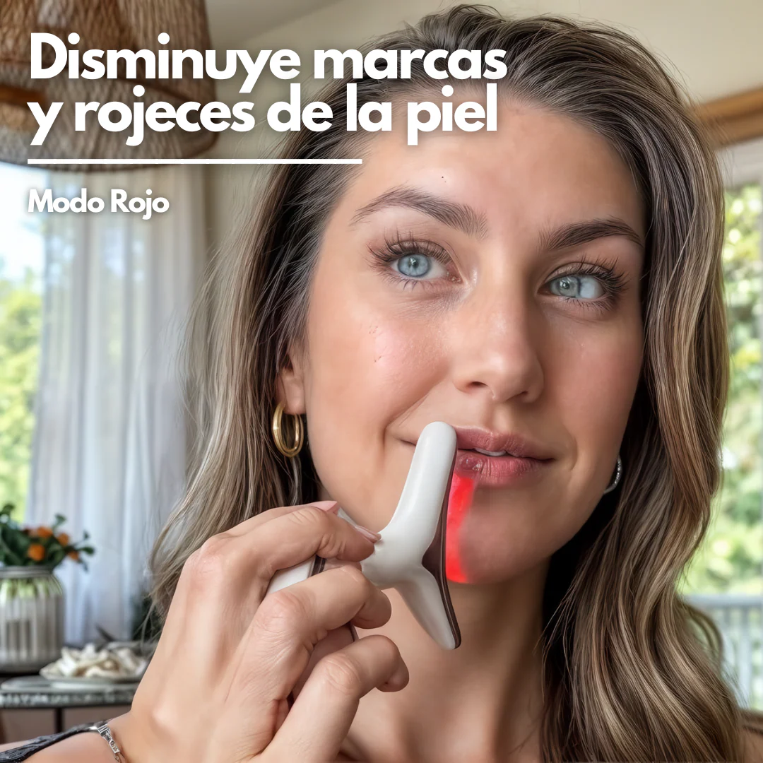 Dermalux 7-en-1 – Rejuvenecimiento Facial con Luz LED