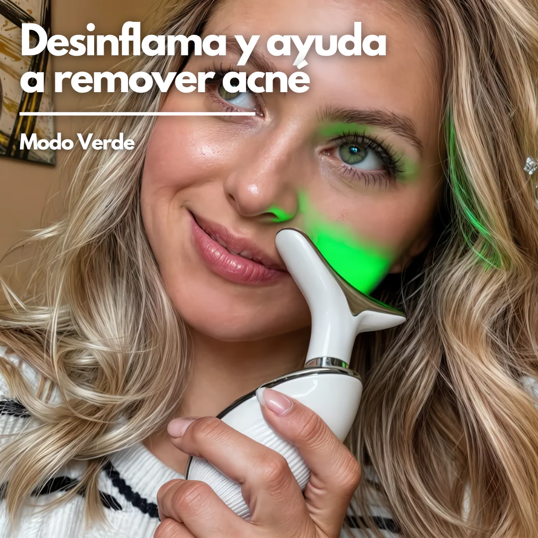 Dermalux 7-en-1 – Rejuvenecimiento Facial con Luz LED
