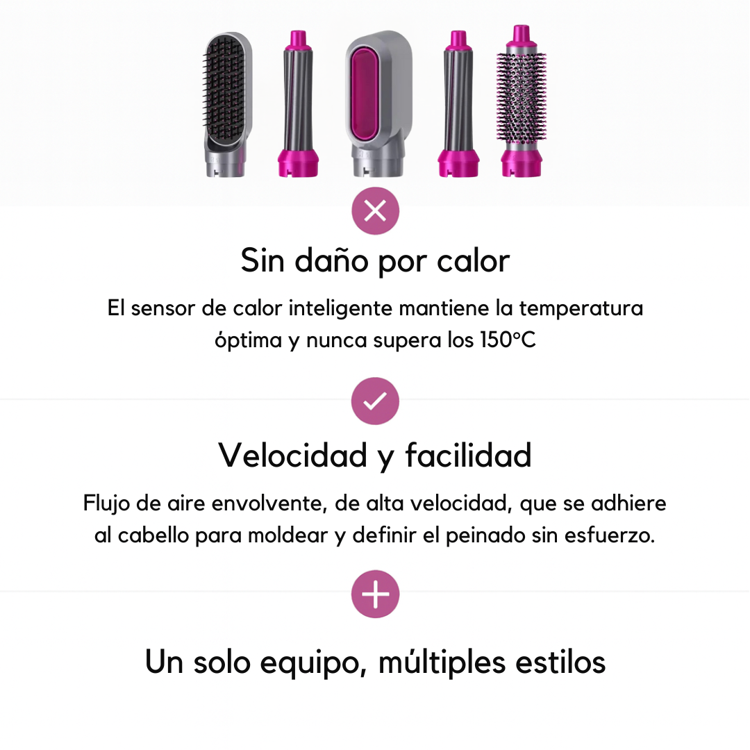 Secador multistyler 5 en 1 Élise®